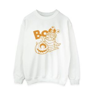 Monsters Inc Womens/Ladies Boo Halloween Sweatshirt / White